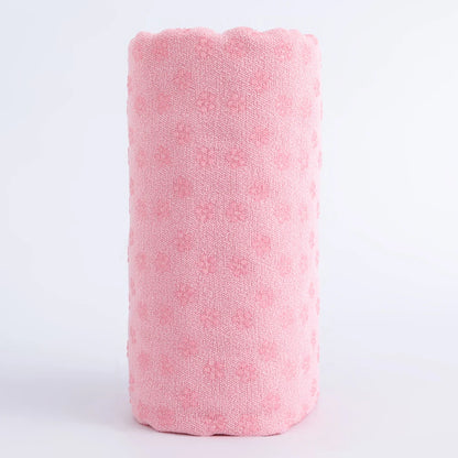 Yoga Towels, Hot and Spicy Yoga Mat Towels Featuring Grip Points to Absorb Sweat and Prevent Slipping, Suitable for Hot Yoga, Pi
