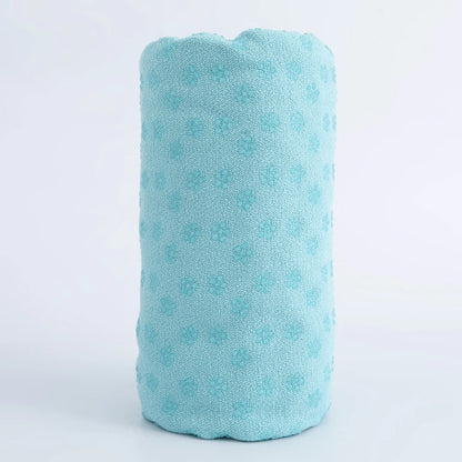 Yoga Towels, Hot and Spicy Yoga Mat Towels Featuring Grip Points to Absorb Sweat and Prevent Slipping, Suitable for Hot Yoga, Pi