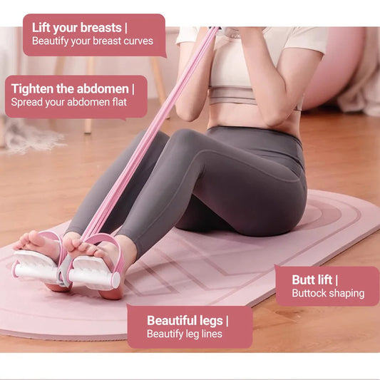 Yoga Pedal Puller - Compacte Resistance Trainer voor Pilates, Stretching & Core Workouts