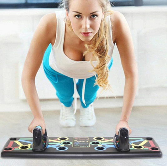 Push-Up Board – Kleurgecodeerd Trainingssysteem voor Full Body Workout