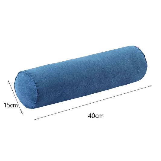 Neck Bolster Pillow Roll Cylinder Pillows Comfortable Hollow Cotton round Neck Neck Bolster Pillow Roll Chair Leg Lower Back
