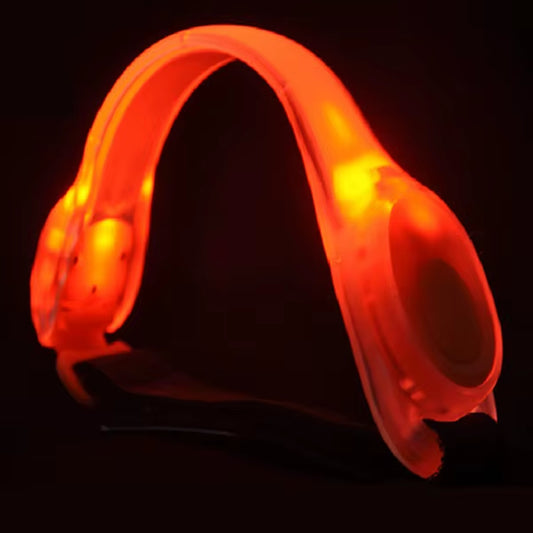 LED Light up Armband Adjustable Wearable Running Arm Belt Glow the Dark for Running Walking Cycling Concert Roller Skates Light