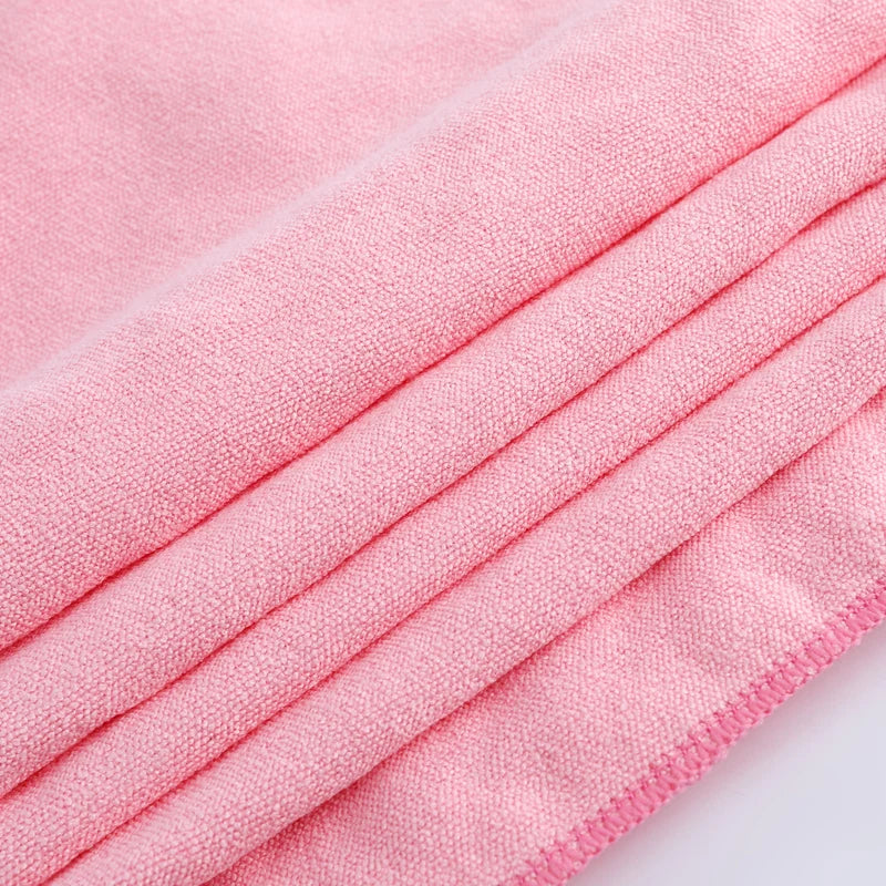 Hot Yoga Handdoek met Anti-Slip Grip - Paars