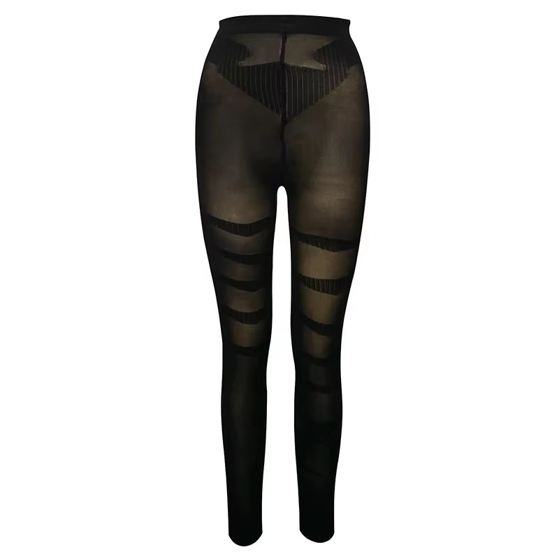 Women High Waist Leggings Tummy Control Shaper Compression Tight Pants Leg Shaping Legins Thigh anti Cellulite Slimming Panties