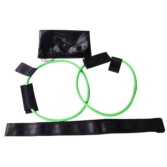 Yoga Weerstandsband met Voetpedalen – Full Body Fitness voor Thuis - Groen 30 lbs