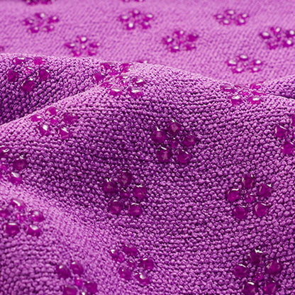Hot Yoga Handdoek met Anti-Slip Grip - Roze
